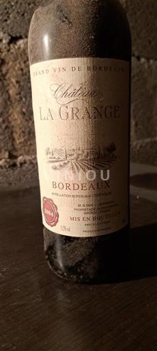 Vin Rouge sec Lagrange 2004 France Bordeaux