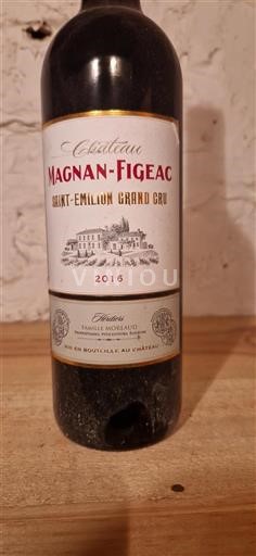 Bordeaux Saint-Émilion Grand Cru Château Magnan-Figeac 2016