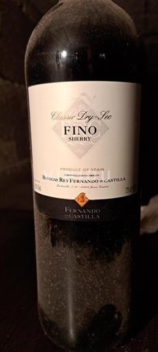 Vin Blanc demi-sec Fernando de Castilla Non millésimé Espagne Andalousie