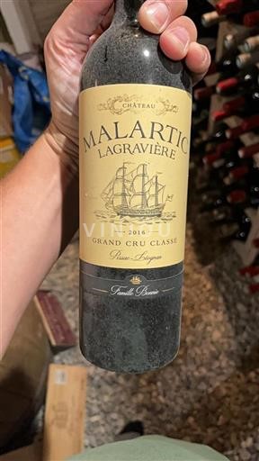 Bordeaux Pessac-Léognan Grand Cru Château Malartic-Lagravière 2016