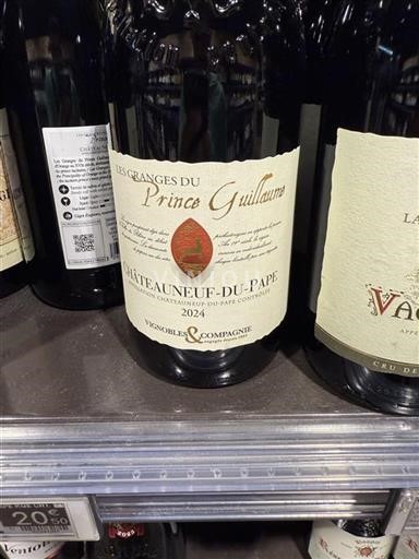 Valle del Rodano Châteauneuf-du-Pape Les Granges du Prince Guillaume 2024