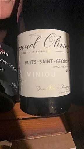 Burgundsko Nuits-saint-georges Manuel Olivier 2021