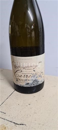 Burgundi Pouilly-fuissé Domaine Carrette 2016