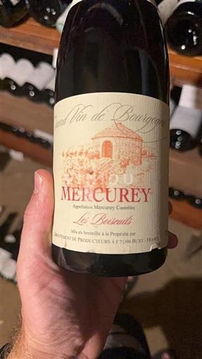 Burgundy Mercurey Les Boisseuils 2022