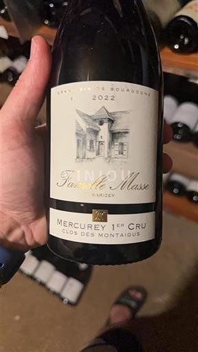 Bourgogne Mercurey Premier Cru Famille Masse Clos des Montaigus 2022
