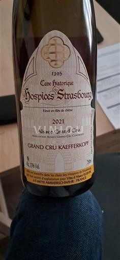 Alsasko Alsasko Grand Cru Grand Cru Hospices de Strasbourg Grand Cru 2021