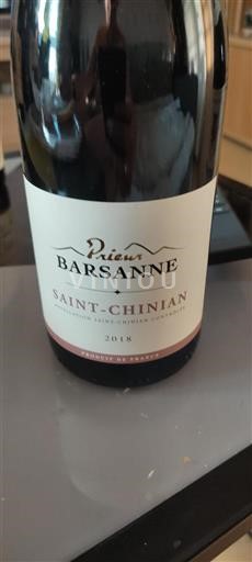 Languedoc Saint-Chinian Prieur Barsanne 2018