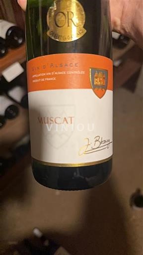 Alsace Grand Cru J. Blessing Muscat 2020