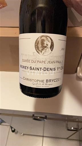 Borgoña Morey-Saint-Denis Premier Cru Christophe Bryczek du Pape Jean-Paul II 2021