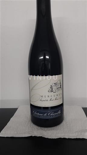 Burgundsko Mercurey Château Chamilly Au pied du Mont Morin 2022