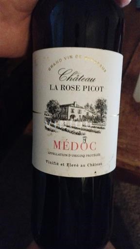 Bordeaux Médoc Château La Rose Picot Non Millésimé