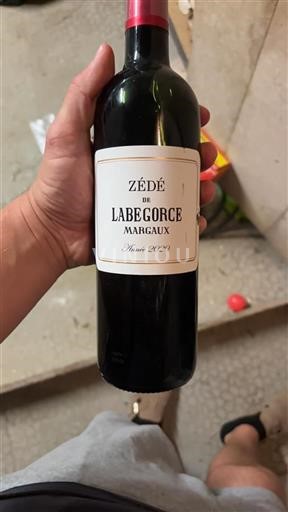 Bordeaux Margaux Zédé de Labégorce 2020