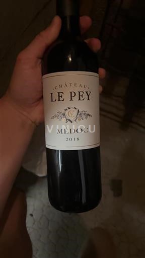 Bordeaux Médoc Château Le Pey 2018