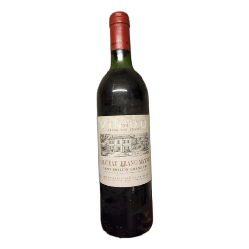 Bordeaux Saint-Émilion Grand Cru Franc Mayne 1983
