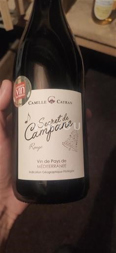Valle del Rodano Non specificato Camille Cayran Secret de Campane 2023