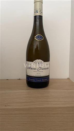 Borgogna Mâcon e Mâcon-Villages Maison Colin Seguin Excellence 2018