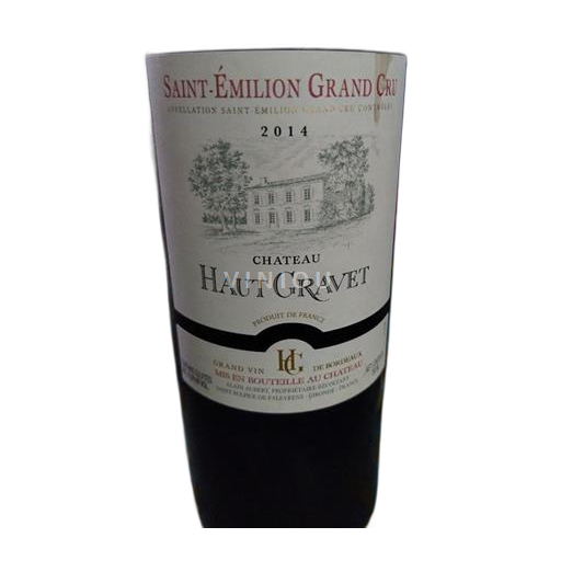 Bordeaux Saint-Émilion Grand Cru Grand Cru Château Haut Gravet 2014