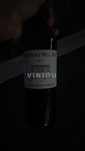 Bordeaux Lussac-saint-émilion Château Bel-Air Jean & Gabriel 2020