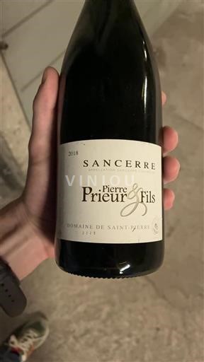 Loirevallei Sancerre Domaine Saint-Pierre 2018