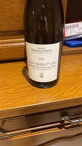 Bourgogne Saint-Aubin Premier Cru Domaine Gérard Thomas & Filles Murgers des Dents de Chien 2023