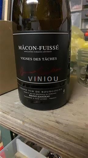 Borgogna Mâcon e Mâcon-Villages Bruno Jeandeau Vignes des Tâches 2022