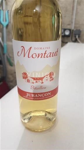 Sudoeste Jurançon Domaine Montaut Bitaillou 2023