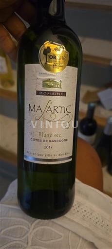 Sud-Ovest Côtes de Gascogne Domaine Malartic Blanc sec 2017