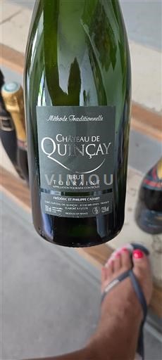 Valle del Loira Touraine Château Quincay Sin añada