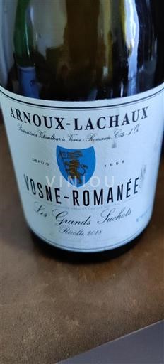 Burgundy Vosne-Romanée Premier Cru Arnoux-Lachaux Les Grands Suchots 2018