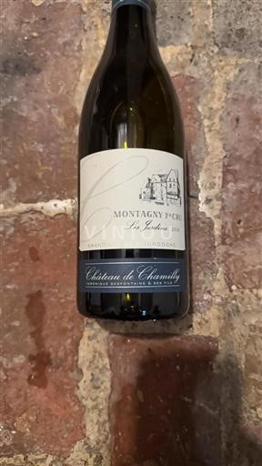 Burgundsko Montagny Premier Cru Château Chamilly Les Jardins 2018