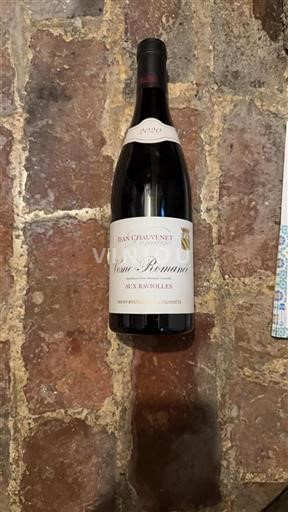 Burgundy Vosne-Romanée Jean Chauvenet Aux Raviolles 2020