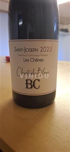 Údolí Rhôny Saint-Joseph Christophe Blanc Les Chênes 2023