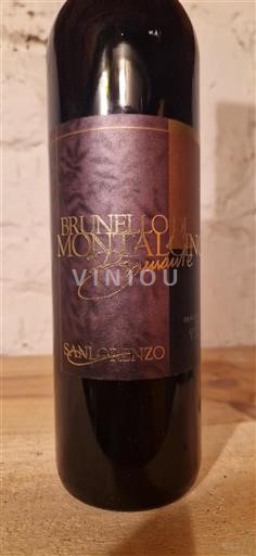 Toscana Brunello di Montalcino San Lorenzo Brunello di Montalcino Bramante 2010