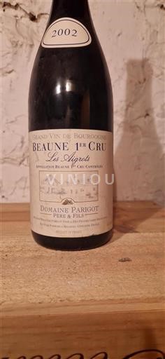 Bourgogne Premier Cru Domaine Parigot Père & Fils Les Aigrots 2002
