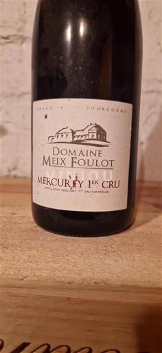 Bourgogne Mercurey Premier Cru Domaine Meix Foulot 2015