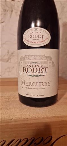 Burgundsko Mercurey Antonin Rodet 2016