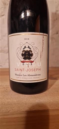 Údolí Rhôny Saint-Joseph Maison Les Alexandrins 2018