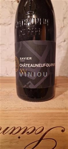 Rhônen laakso Châteauneuf-du-Pape Xavier Vignon XV 2016