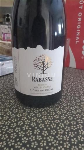 Valle del Rodano Côtes-du-Rhône Rabasse Sélection Vieilles Vignes 2023