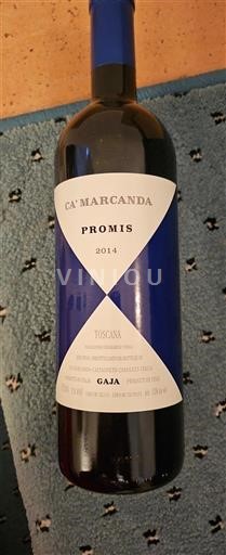 Toscane Ca' Marcanda Promis 2014