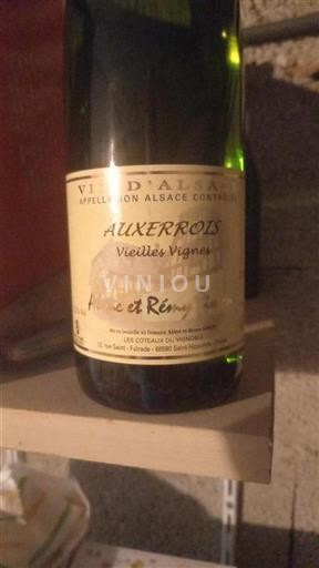 Alsacia Grand Cru Aline et Rémy Simon Vieilles Vignes 2017
