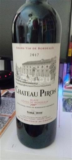 Bordeaux Blaye-côtes-de-bordeaux Château Piron 2017