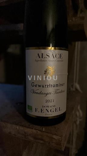 Alsace Vendanges Tardives Domaine F. Engel Gewurztraminer Vendanges Tardives 2021
