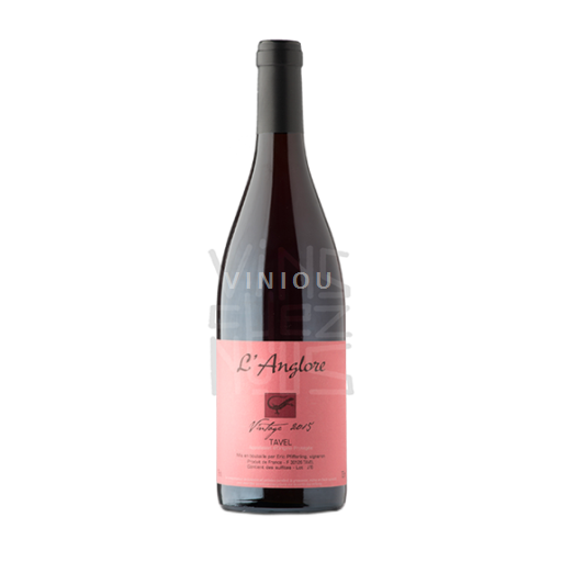 Vin Rouge sec Tavel Vintage Domaine L'Anglore 2018 France Vallée du Rhône Tavel AOC