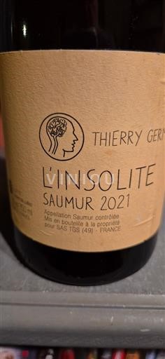 Loire Valley Saumur Thierry Germain L'Insolite 2021