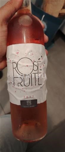 Vin Rosé sec Rosé Fruité Saint Marc 2017 France Languedoc