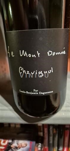 Valle della Loira Sancerre Louis-Benjamin Dagueneau Le Mont Damné Chavignol 2017