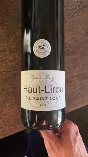 Languedoc Pic-saint-loup Haut-Lirou Classic Rouge 2019