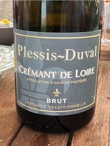 Vallée de la Loire Crémant-de-loire Plessis-Duval Non Millésimé