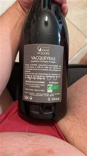 Valle del Rodano Vacqueyras Domaine Chant des Loups 2020
